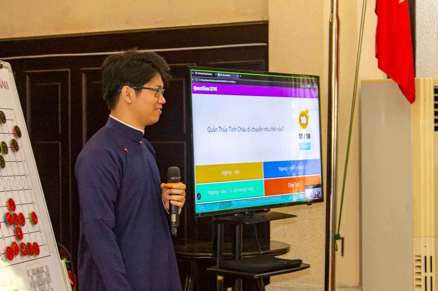 Hình ảnh các cán bộ tại Nhà Thiếu nhi TP.Hồ Chí Minh tham gia tập huấn Cờ Thủy Tinh Châu tại chương trình tập huấn tại Nhà Thiếu nhi Thành phố Hồ Chí Minh.
