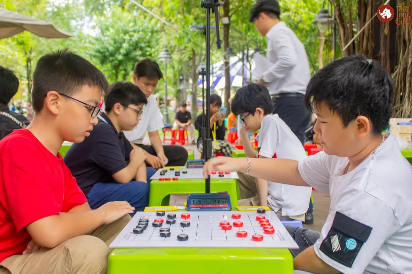 Hình ảnh giải đấu Cờ Thủy Tinh Châu tại sự kiện Kids Fest 2026
