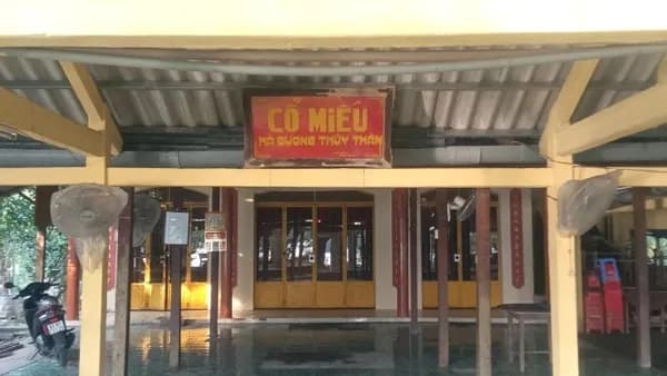 Hình ảnh Ngôi miếu cổ trăm tuổi thờ thủy thần ở Tiền Giang: