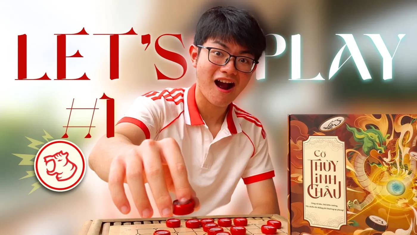 Hình ảnh thumbnail series Let's Play Cờ Thủy Tinh Châu.