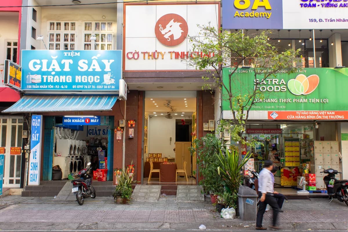 Hình chụp cửa hàng Cờ Thủy Tinh Châu tại Phường Vườn Lài, TP. HCM