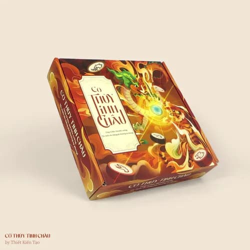Bộ Cờ TTC 12DB photo - Cờ Thủy Tinh Châu