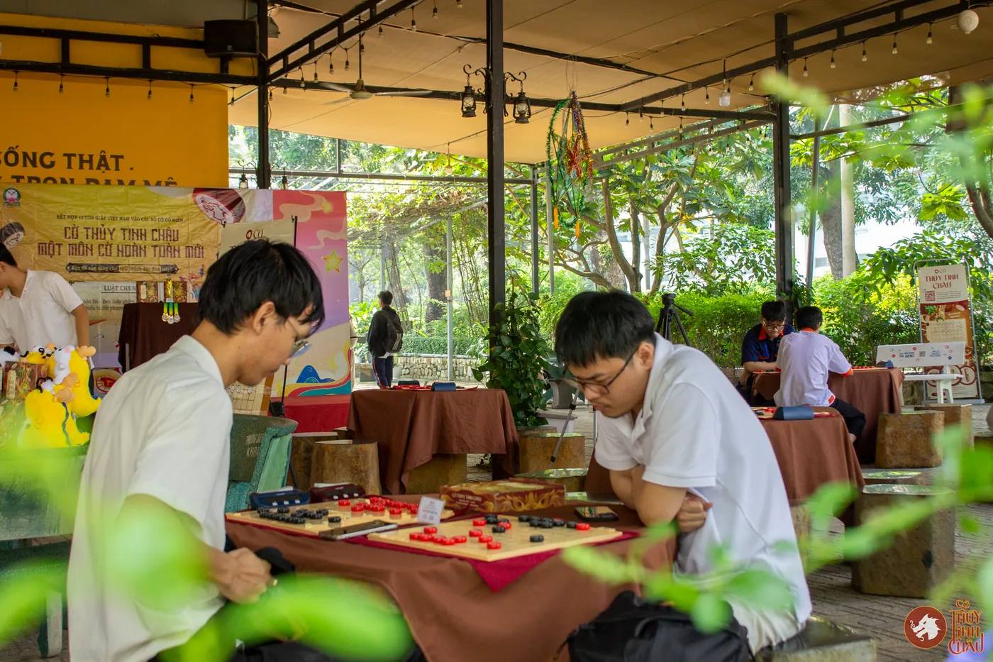 Giải đấu Danh Kỳ Lưu Truyền 3 - Các kỳ thủ luyện tập với nhau trước thềm Vòng bảng