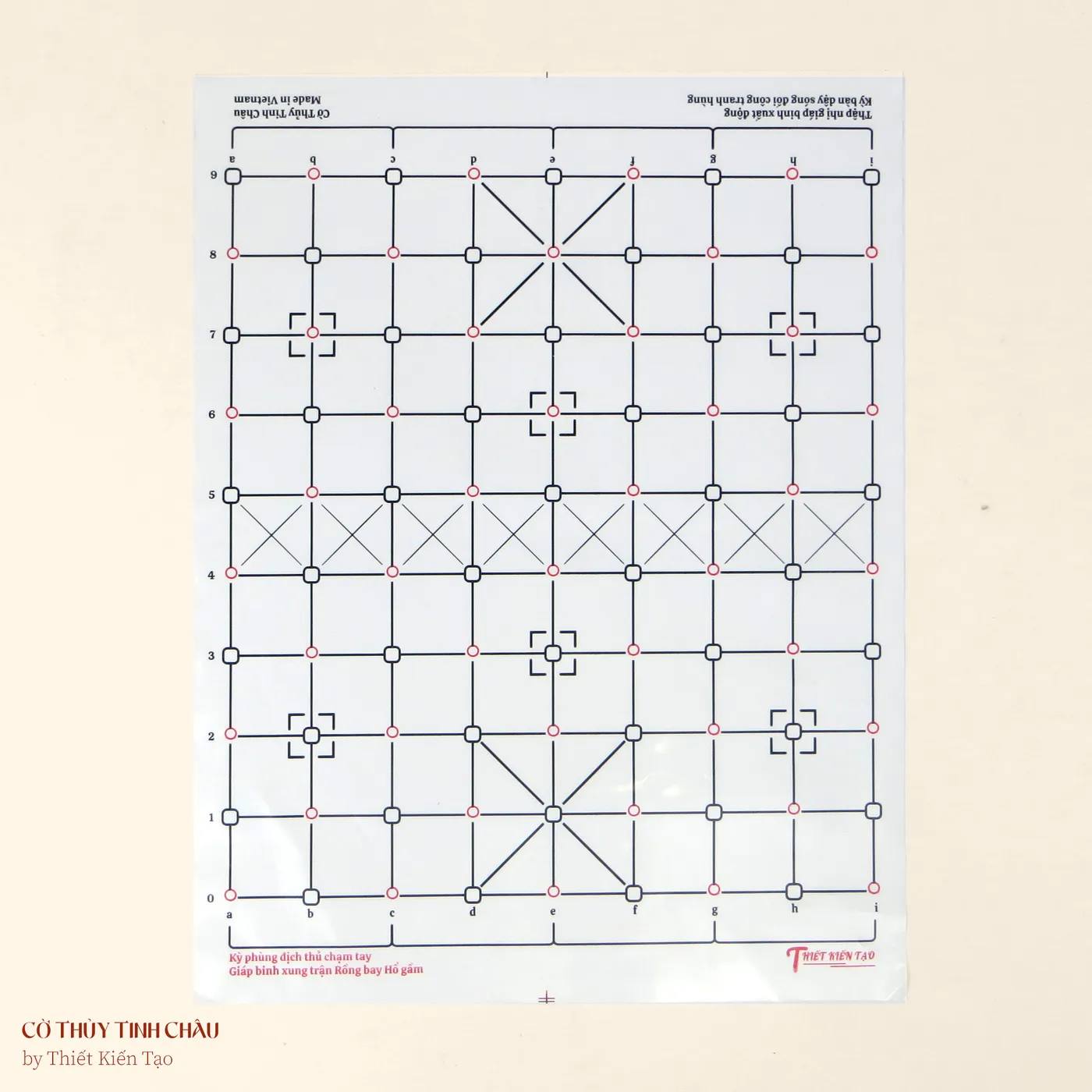 Thành phần bộ cờ Thủy Tinh Châu 39W