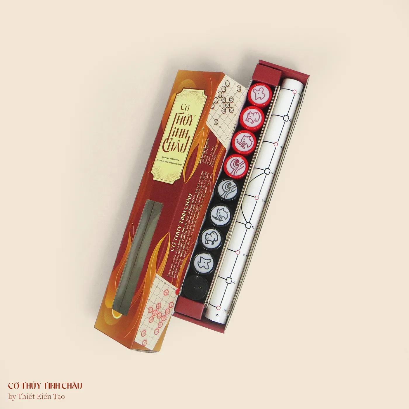 Hình ảnh bộ cờ Thủy Tinh Châu 39W