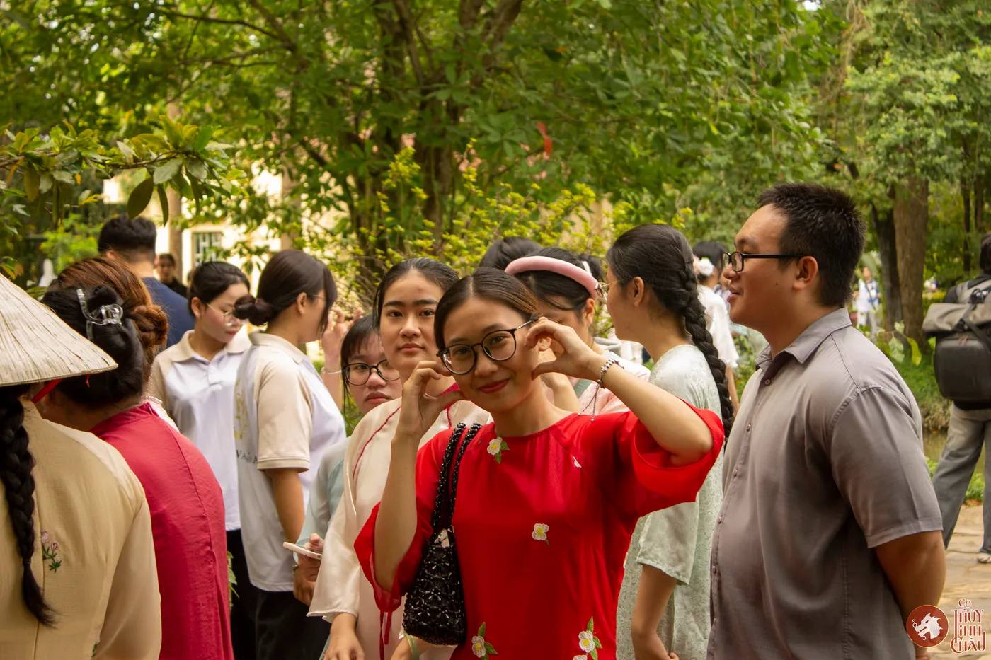 Cờ Thủy Tinh Châu tại Bảo tàng Áo Dài