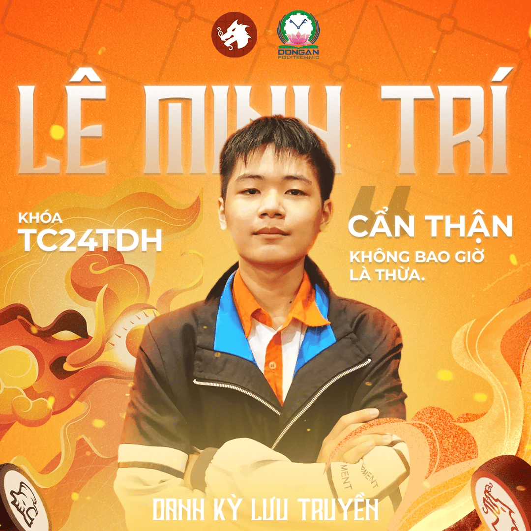 Hạt giống giải phụ 1 - Danh Kỳ Lưu Truyền 2025 - Vận Động Viên Lê Minh Trí