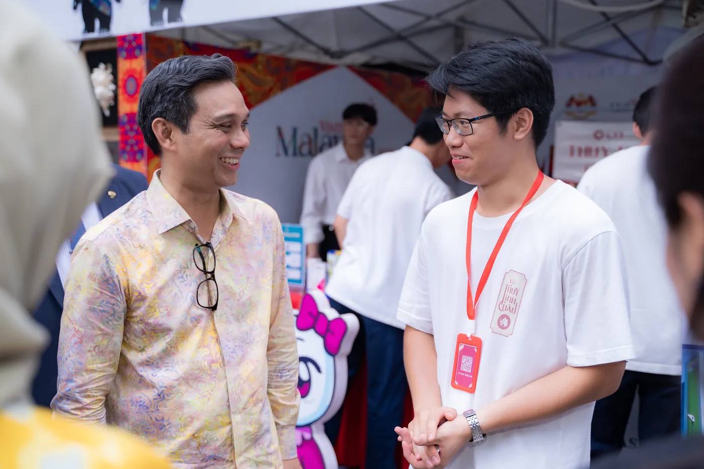 Cờ Thủy Tinh Châu tại Malay Fest Celadon Tân Phú 2025