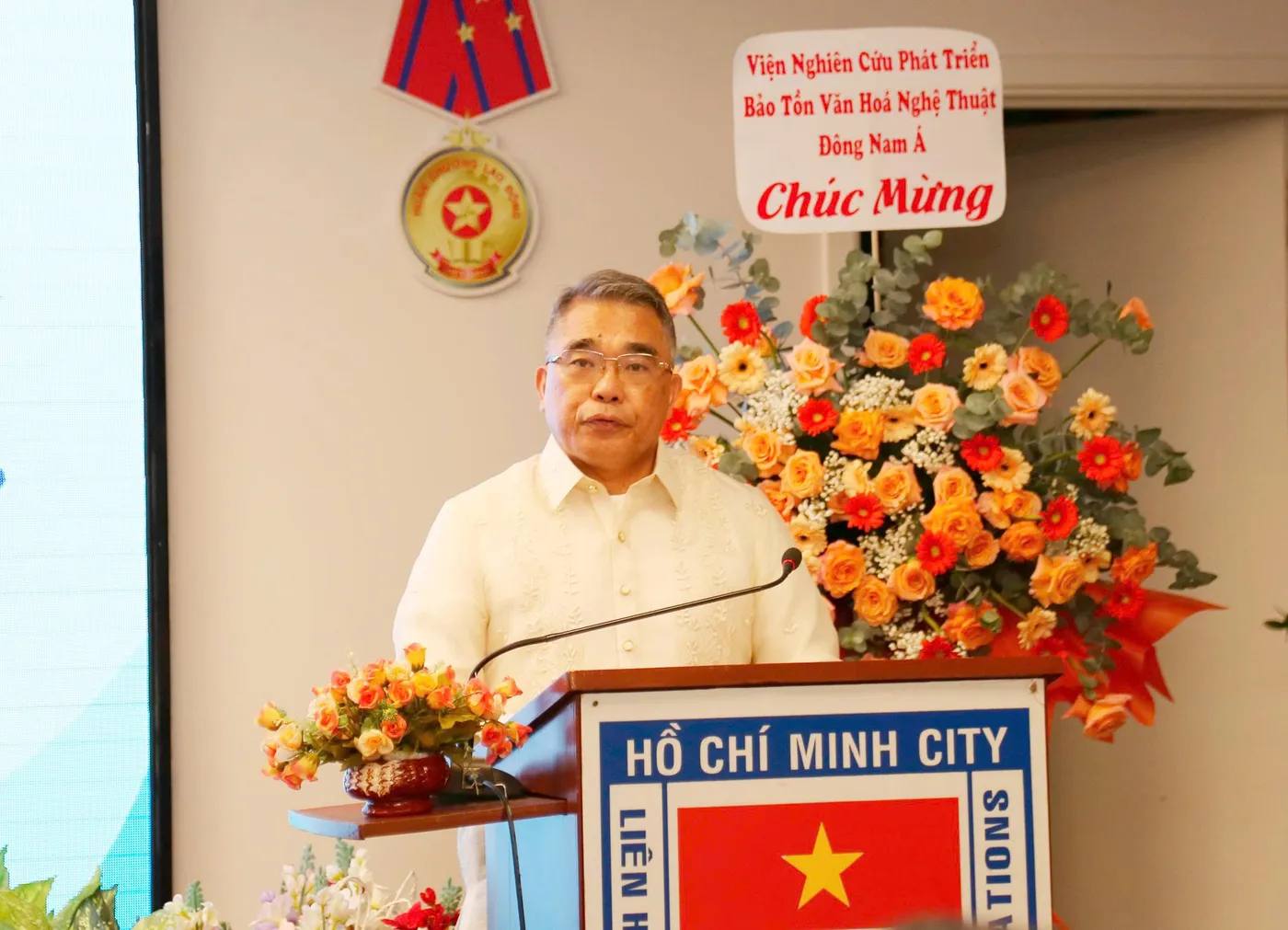 Đại sứ Meynardo Los Banos Montealegre bày tỏ vinh dự khi được tham dự sự kiện ý nghĩa này