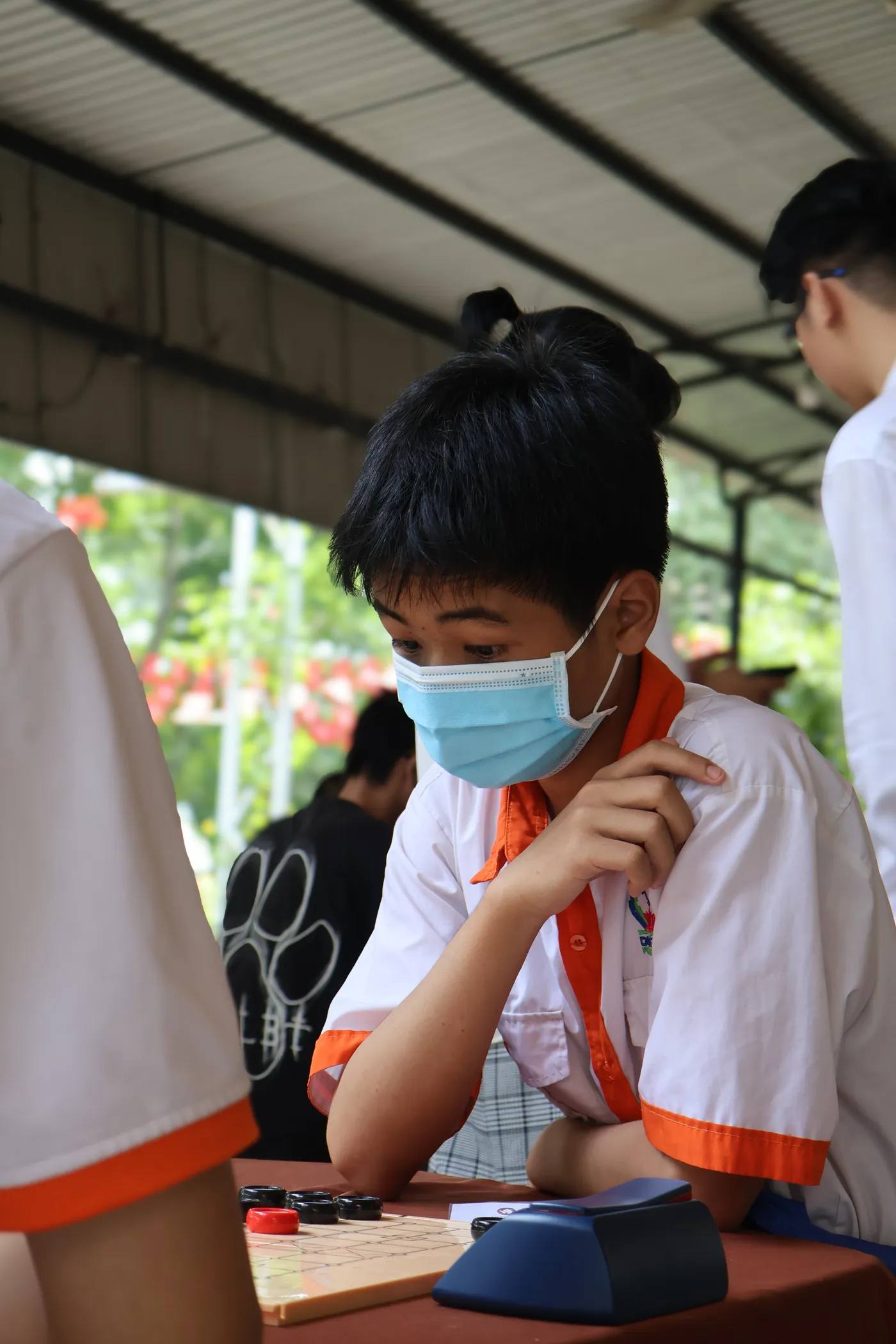 Hình chụp buổi Chung kết giải đấu Danh Kỳ Lưu Truyền - Cờ Thủy Tinh Châu