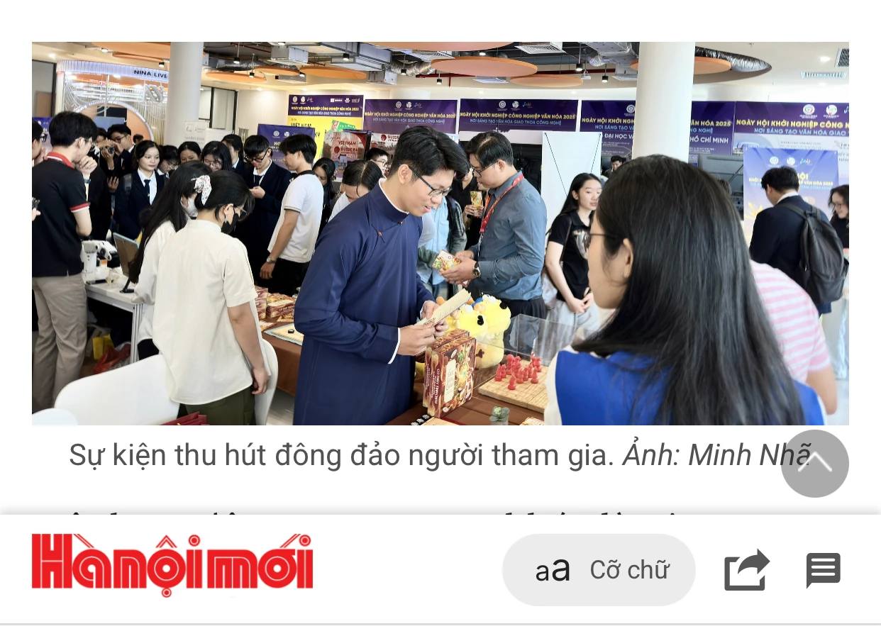 Cờ Thủy Tinh Châu tại SiHub 14.11 Công nghiệp Văn hóa