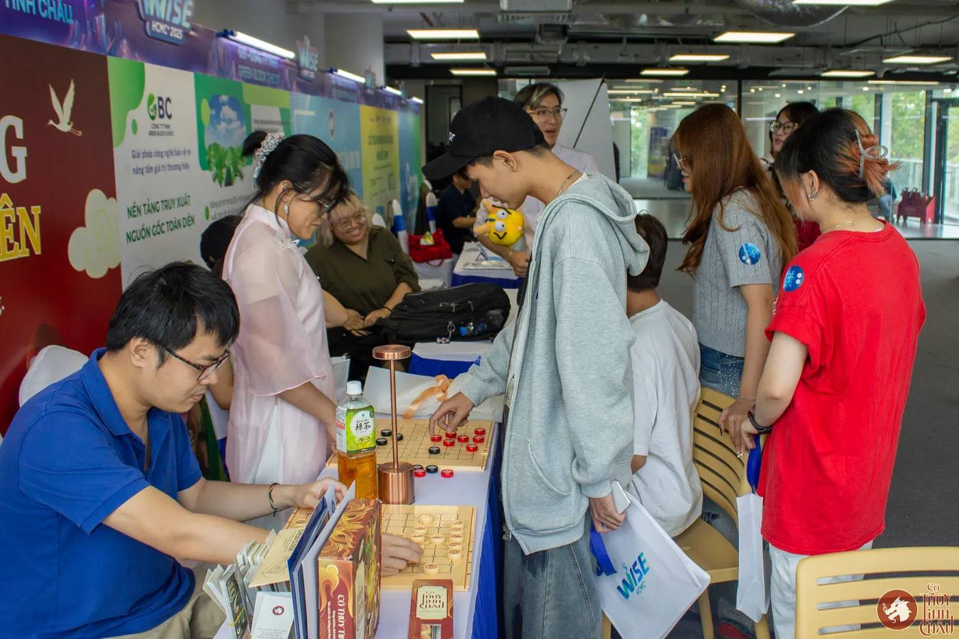 Booth Cờ Thủy Tinh Châu sau buổi lễ