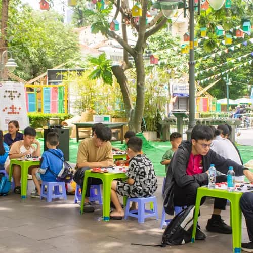 Nhà Thiếu nhi TP.HCM đón tân binh say sưa rèn luyện tư duy