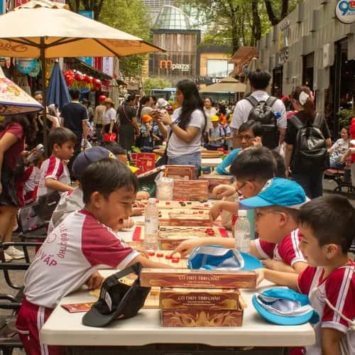 Ngày hội Vui học cùng Sách: Nơi ván cờ Việt rèn giũa tư duy