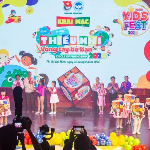 Vui hè cùng Cờ Thủy Tinh Châu tại sự kiện Kids Fest 2026