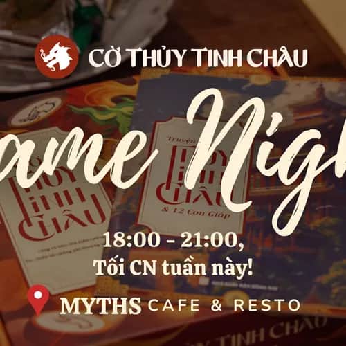 GAME NIGHT: Cà phê thơm, Nước cờ đậm