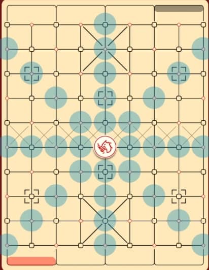 Cách di chuyển của Quân Thìn trong Cờ Thủy Tinh Châu